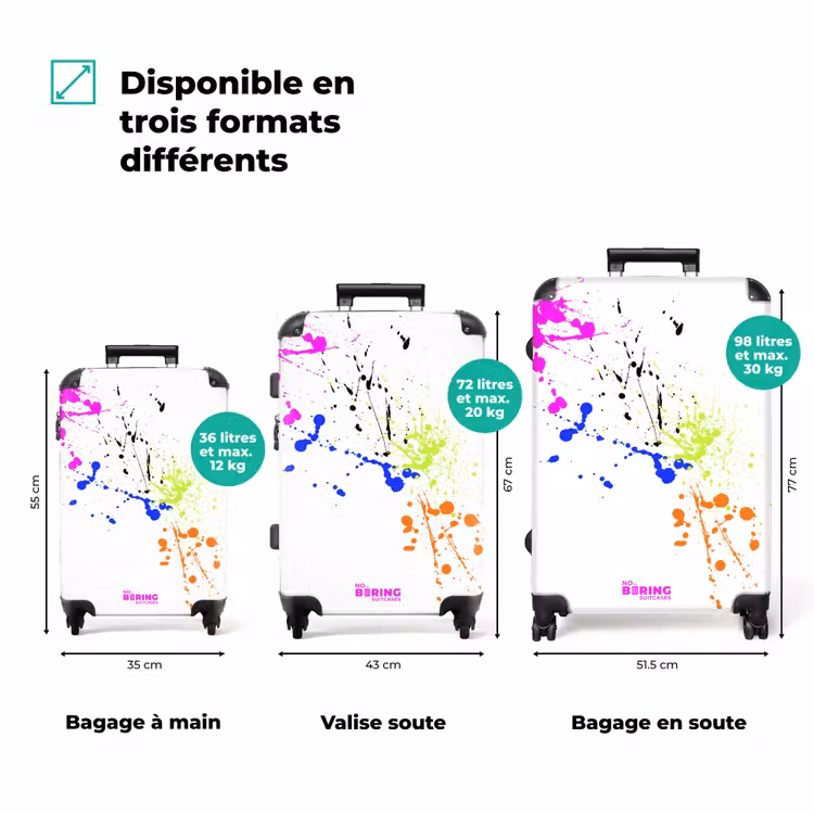 Koffer - Graffiti - Coloré - Explosion — 1