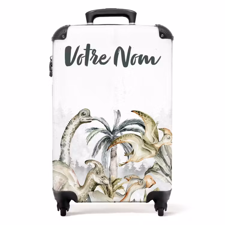 Valise avec nom - Dino Jungle — 1