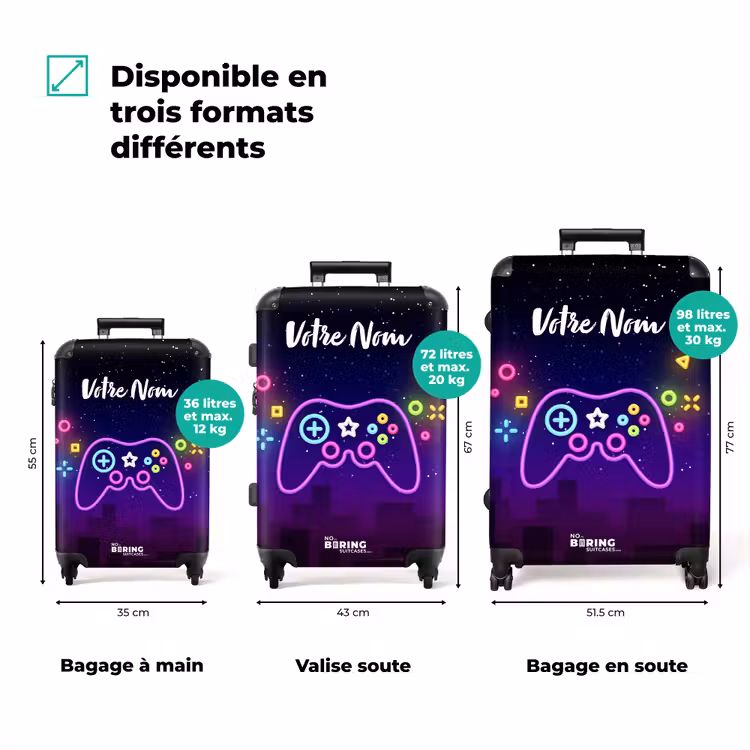 Valise avec nom - Tu ne peux pas me contrôler — 3