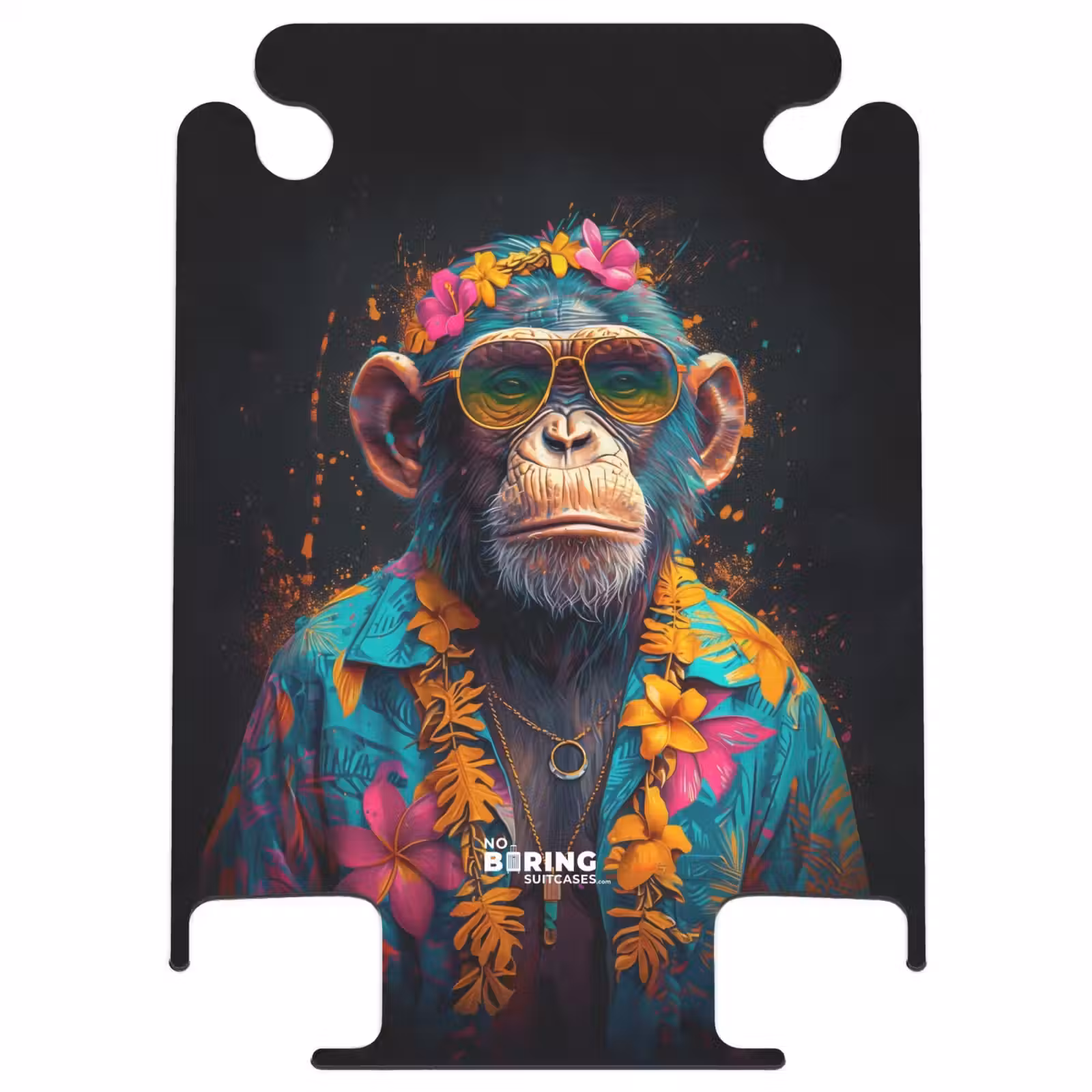 CaseSwap™ - Chimpanzé avec blouse hawaïenne — 1