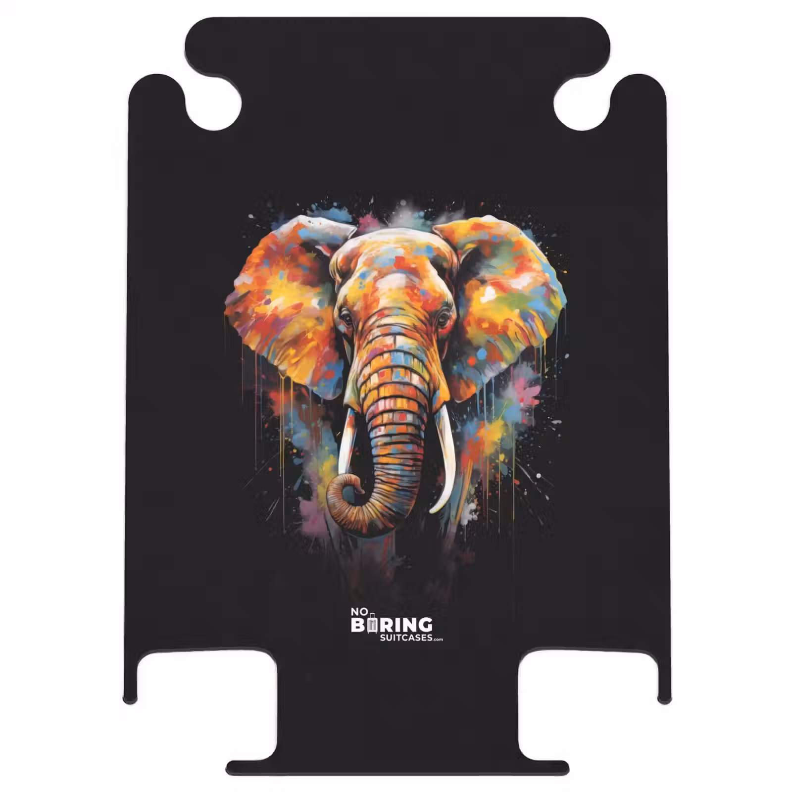 CaseSwap - Éléphant décoré d'éclaboussures colorées — 1