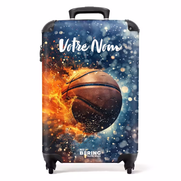 Valise avec nom - Basket-ball en pleine effervescence — 1