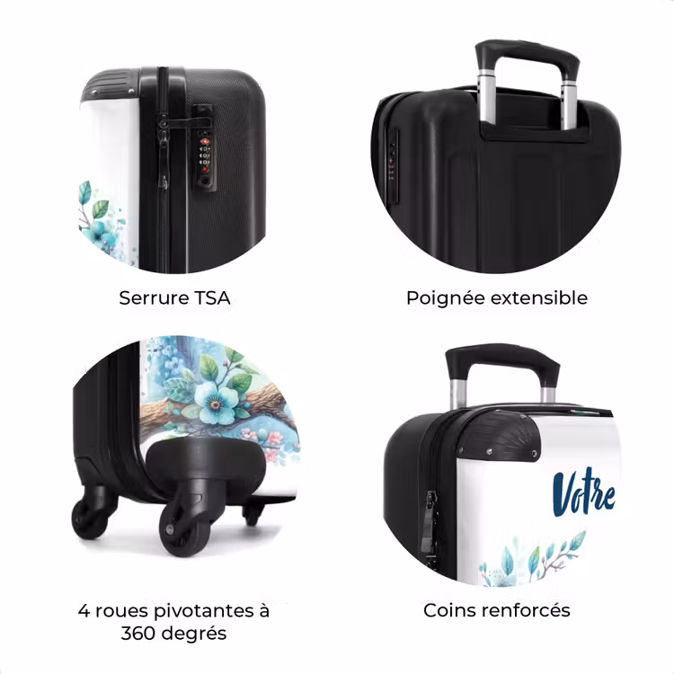 Valise avec nom - Baudouin Bluecoat — 8