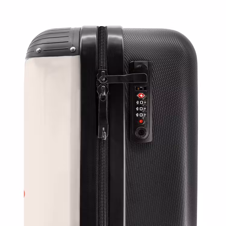 Valise avec nom - Pixel violet — 6