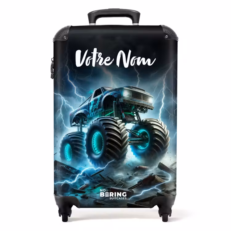 Valise avec nom - Roues du tonnerre — 1