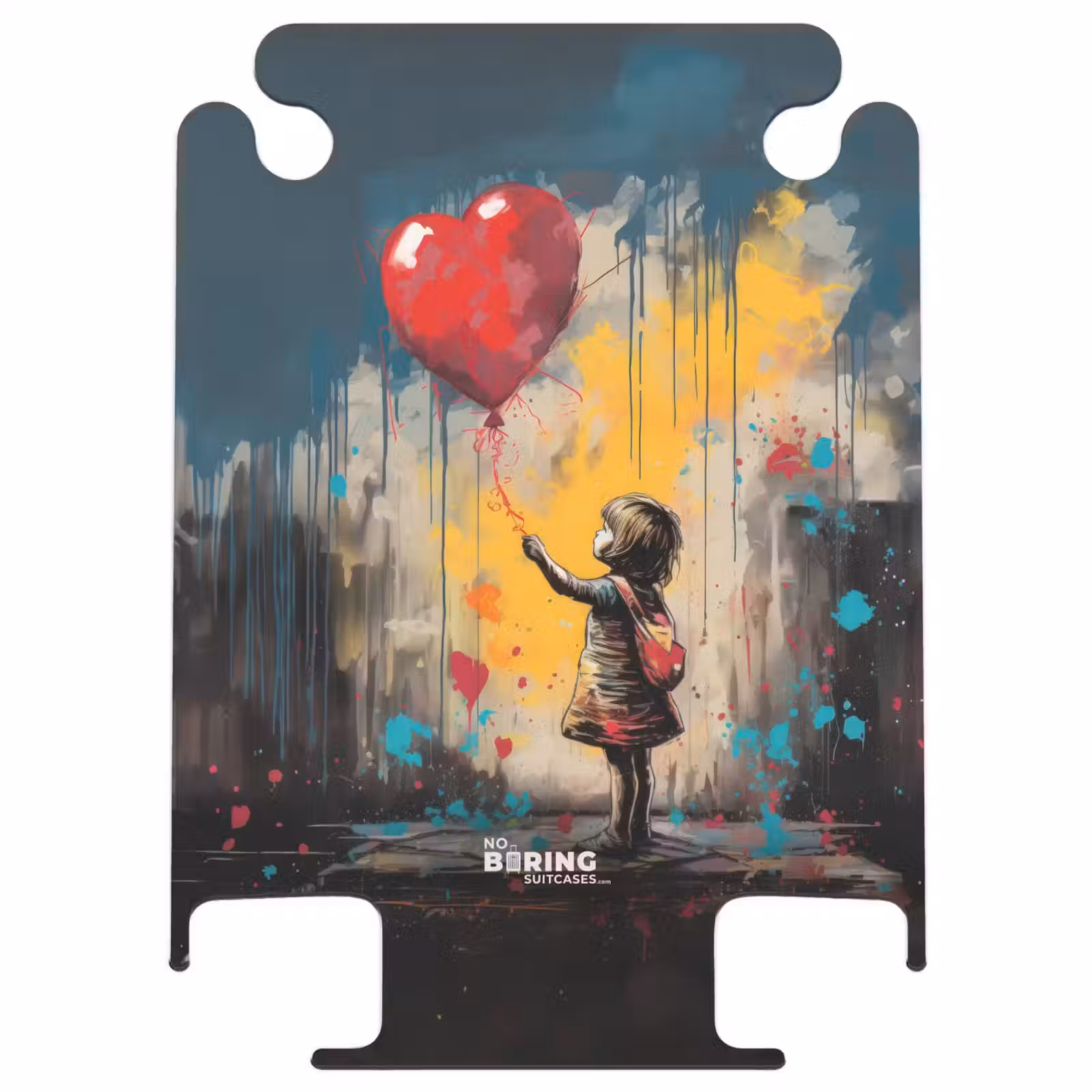 CaseSwap™ - Fille avec un ballon dans un style graffiti — 1