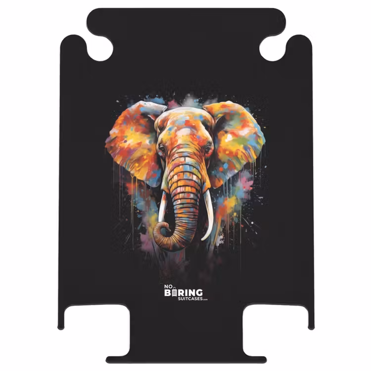 CaseSwap - Éléphant décoré d'éclaboussures colorées — 1