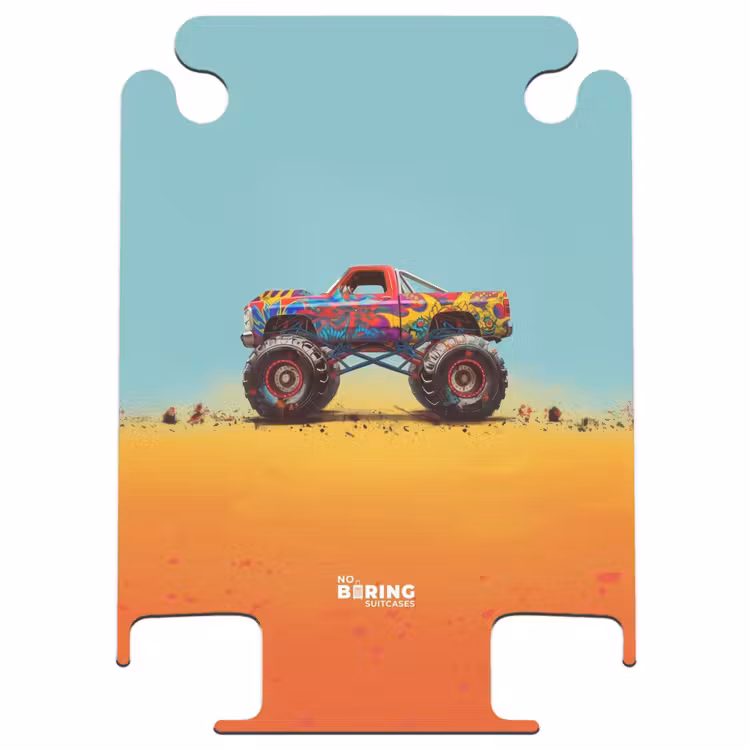 CaseSwap™ - Camion monstre avec impression de graffiti dans le sable — 1