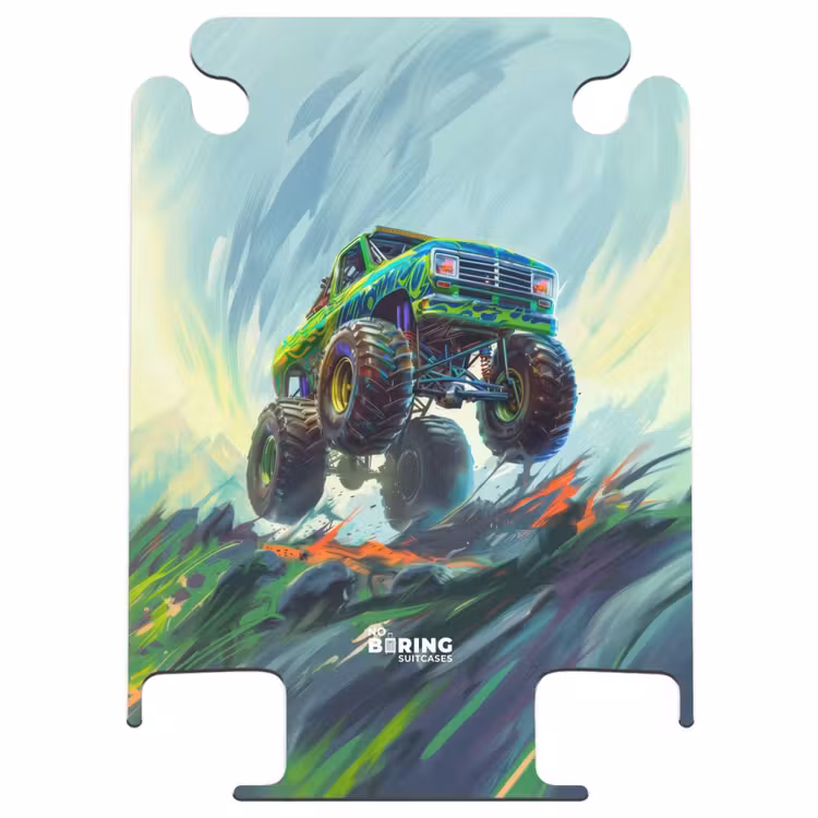 CaseSwap™ - Camion monstre vert avec coups de pinceau — 1