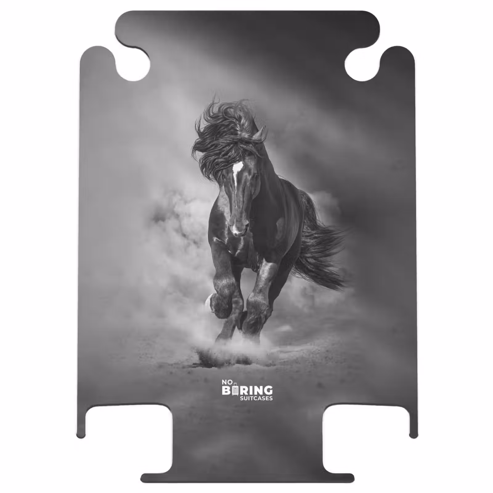 CaseSwap™ - Cheval noir au galop — 1