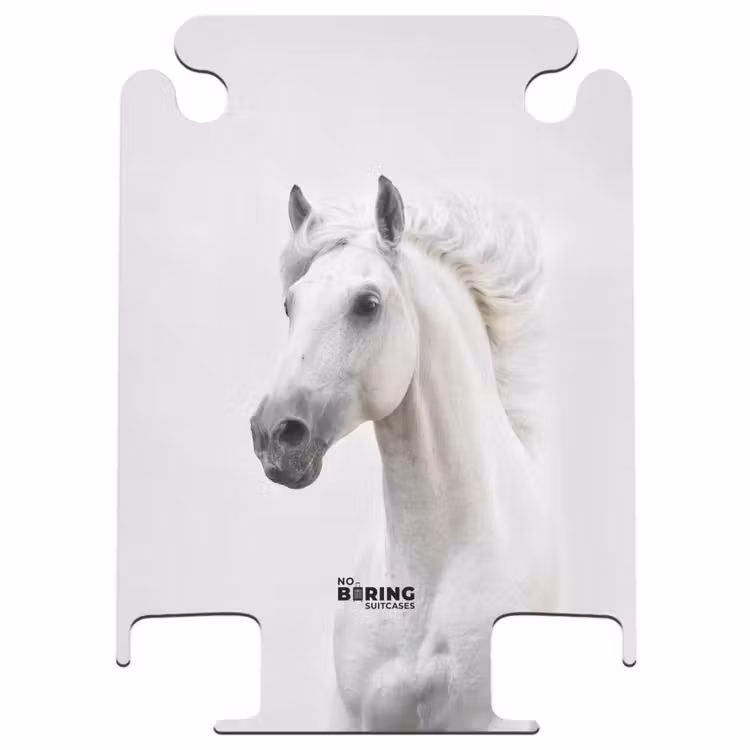CaseSwap™ - Cheval blanc à la crinière battante — 1