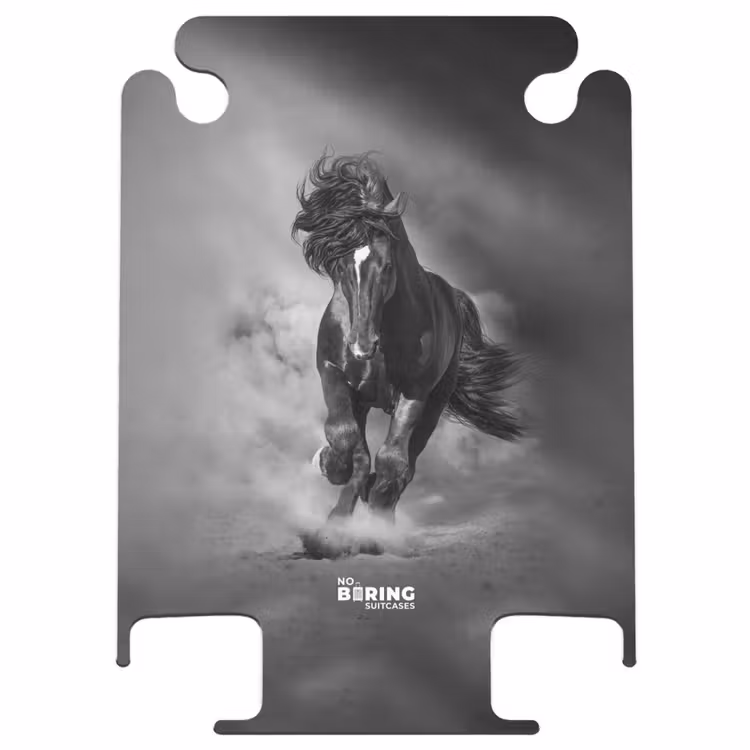 CaseSwap™ - Cheval noir au galop — 1