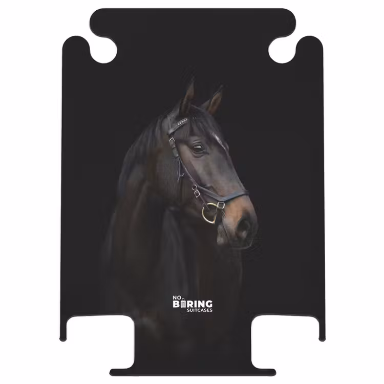 CaseSwap - Cheval noir élégant — 1