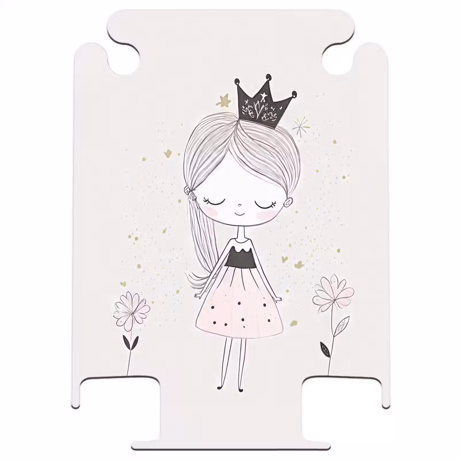 CaseSwap - Princesse avec robe noire — 1