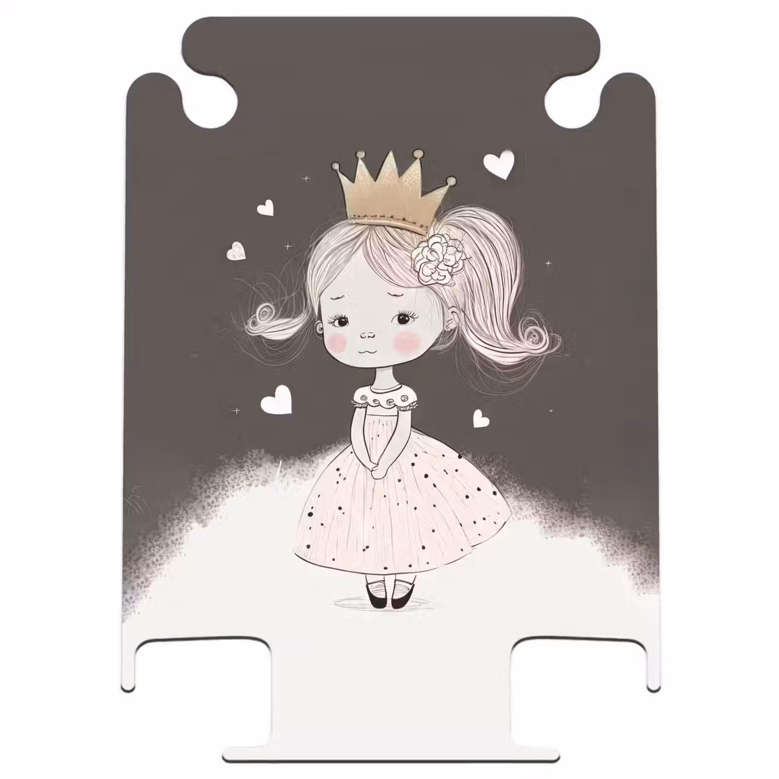 CaseSwap™ - Princesse timide avec une fleur — 1