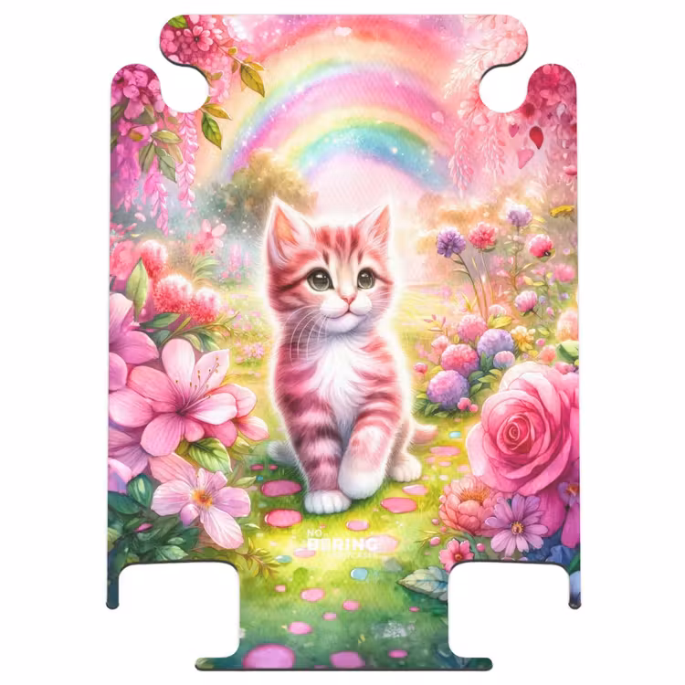 CaseSwap™ - Chaton arc-en-ciel rose — 1