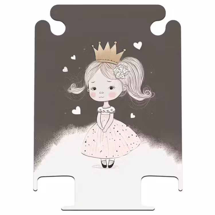 CaseSwap™ - Princesse timide avec une fleur — 1