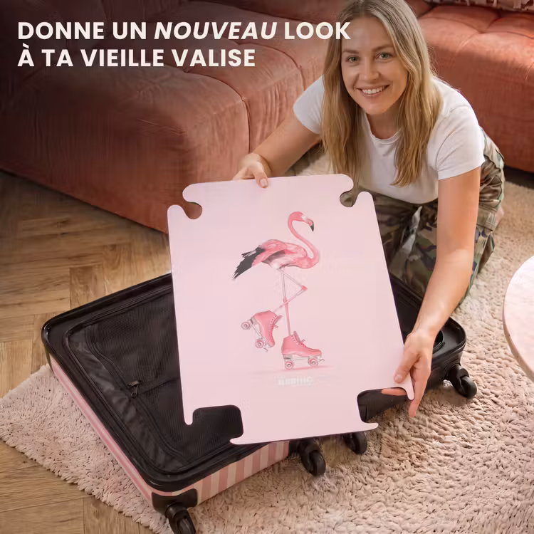 CaseSwap - Flamant rose à roulettes — 3