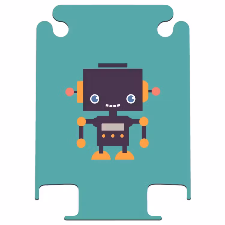 CaseSwap - Robot pixel vert — 1