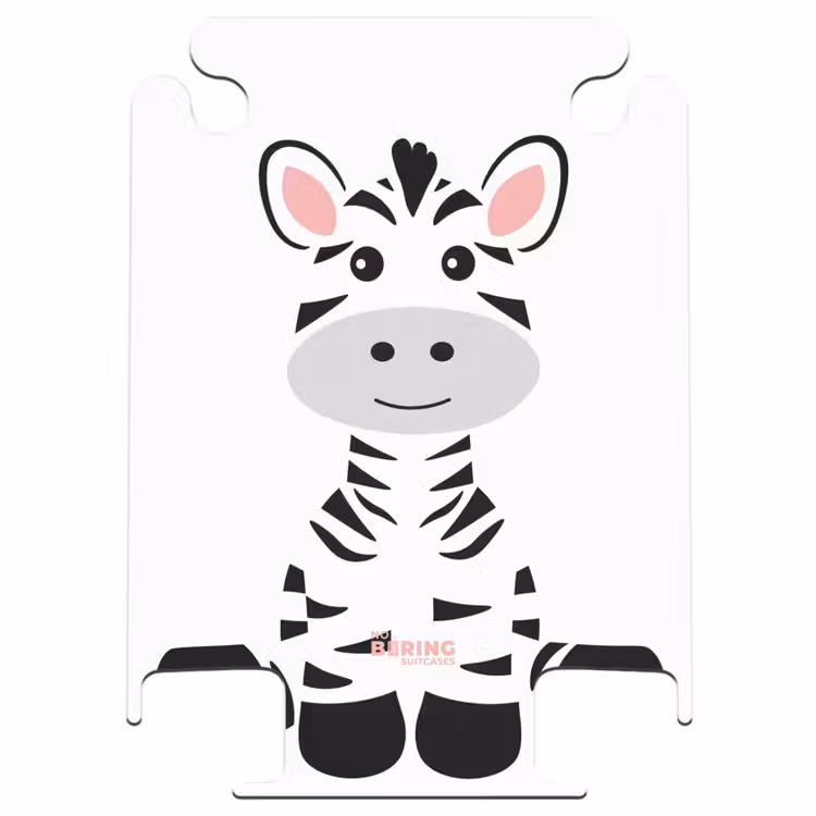 CaseSwap™ - Valise enfant - Zebra — 1