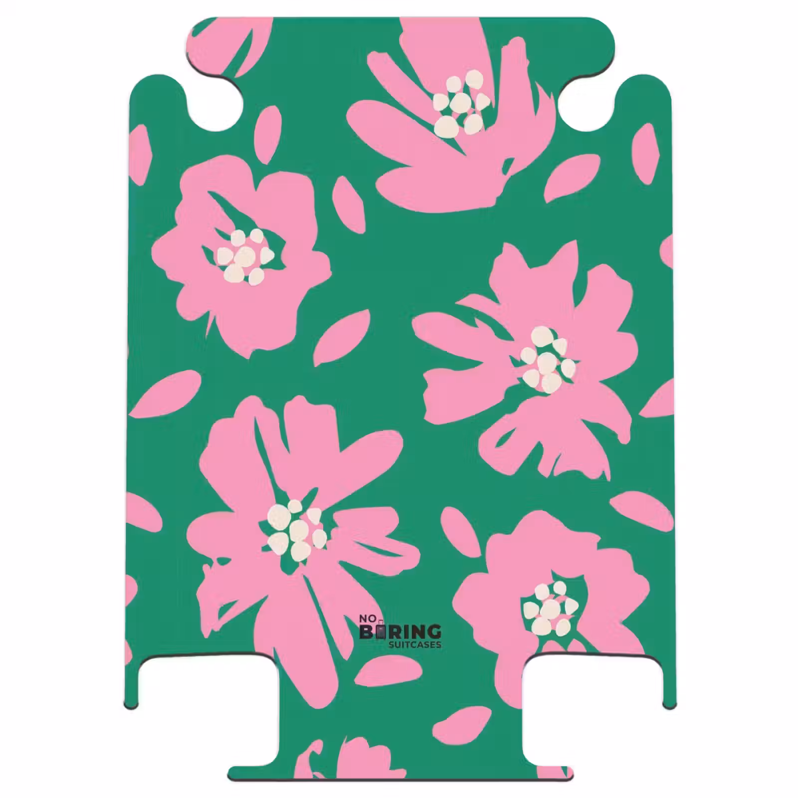 CaseSwap™ - Fleurs pastel - Rose et vert — 1