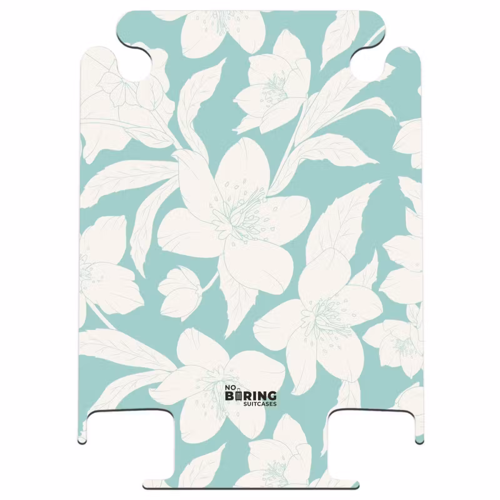 CaseSwap™ - Fleurs vintage - Bleu clair — 1