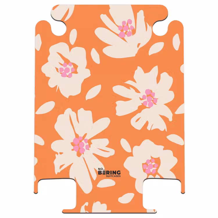 CaseSwap™ - Fleurs pastel - Crème et orange — 1