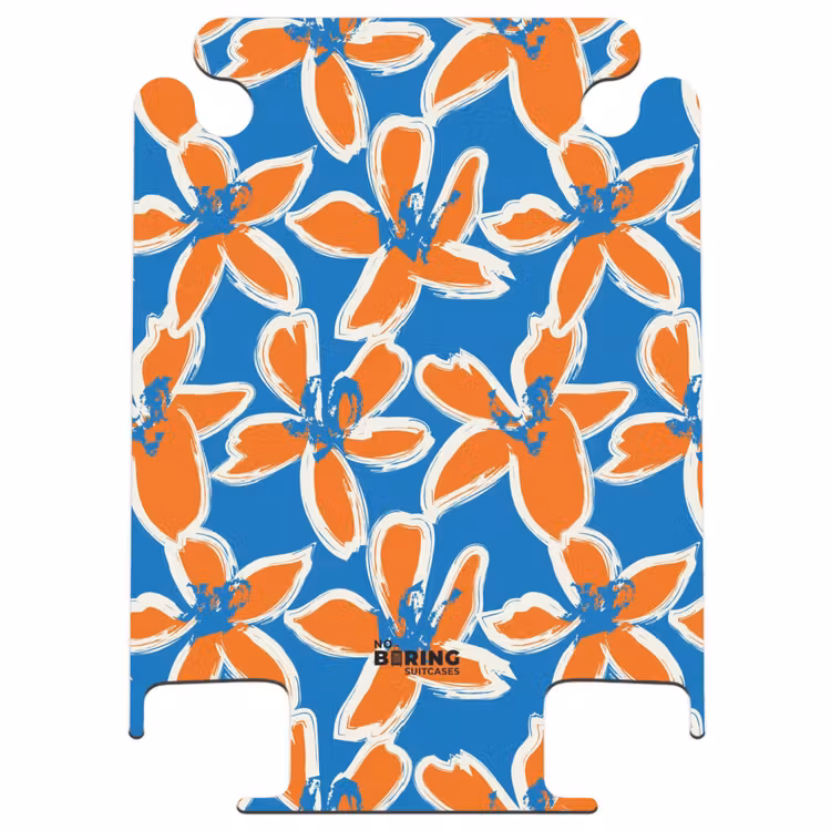 CaseSwap™ - Fleurs pastel - Orange et bleu — 1