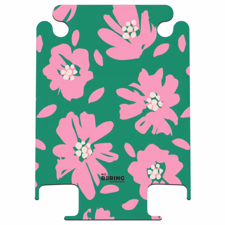 CaseSwap™ - Fleurs pastel - Rose et vert — 1