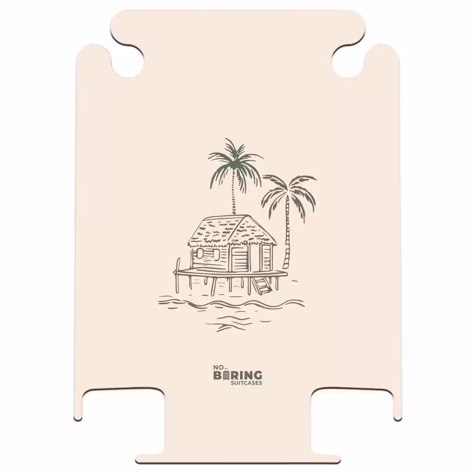 CaseSwap™ - Palmiers - Île sur fond crème — 1
