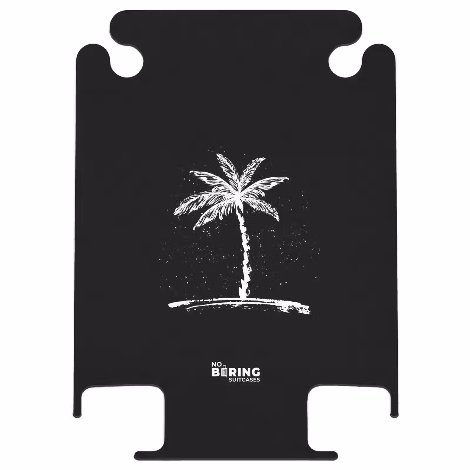 CaseSwap™ - Palmiers - Palmier sur fond noir — 1