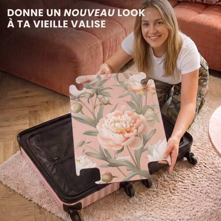 CaseSwap - Fleurs vintage - Pivoines rose tendre — 3