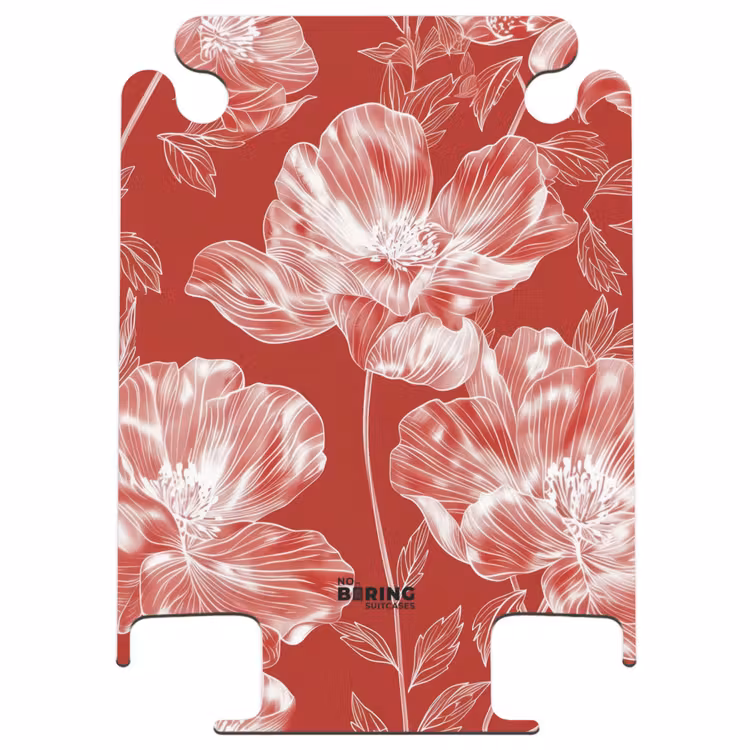 CaseSwap™ - Fleurs vintage - Rouge — 1