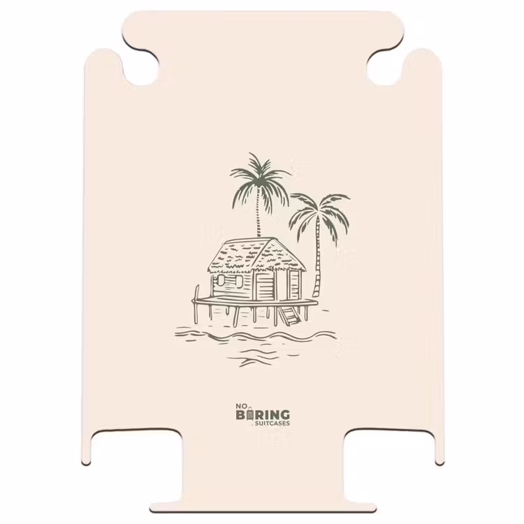 CaseSwap™ - Palmiers - Île sur fond crème — 1