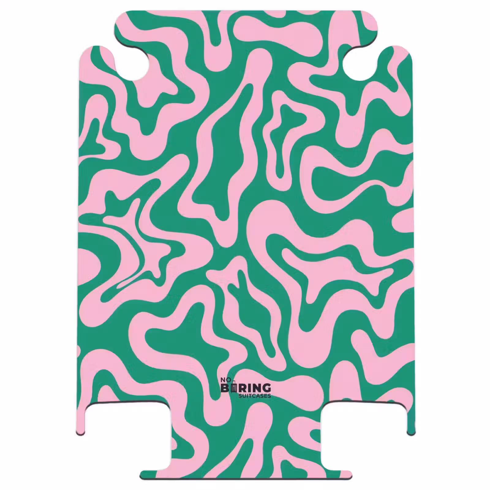 CaseSwap™ - Abstrait - Rose/vert organique — 1