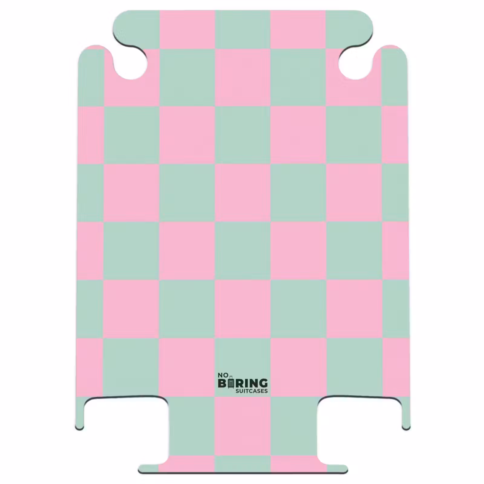 CaseSwap - Carrés - rose/bleu menthe — 1