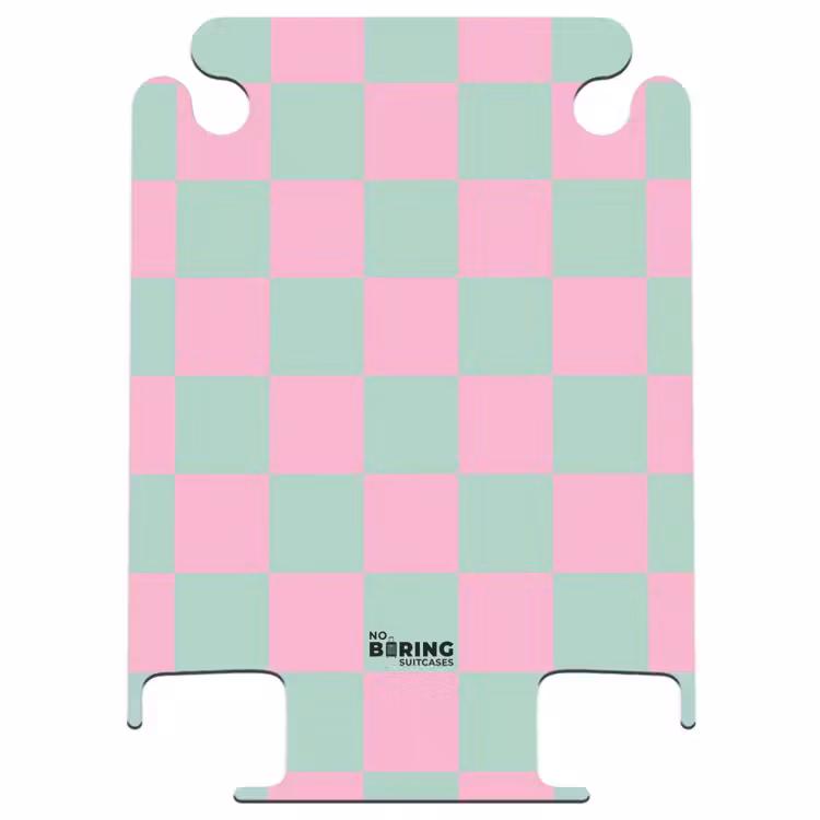 CaseSwap - Carrés - rose/bleu menthe — 1