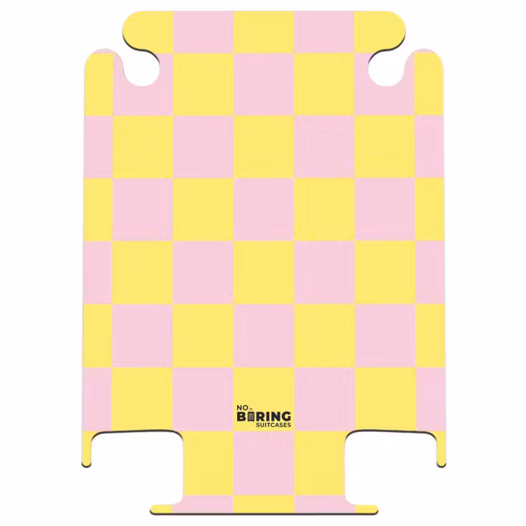 CaseSwap™ - Carrés - Rose/Jaune — 1