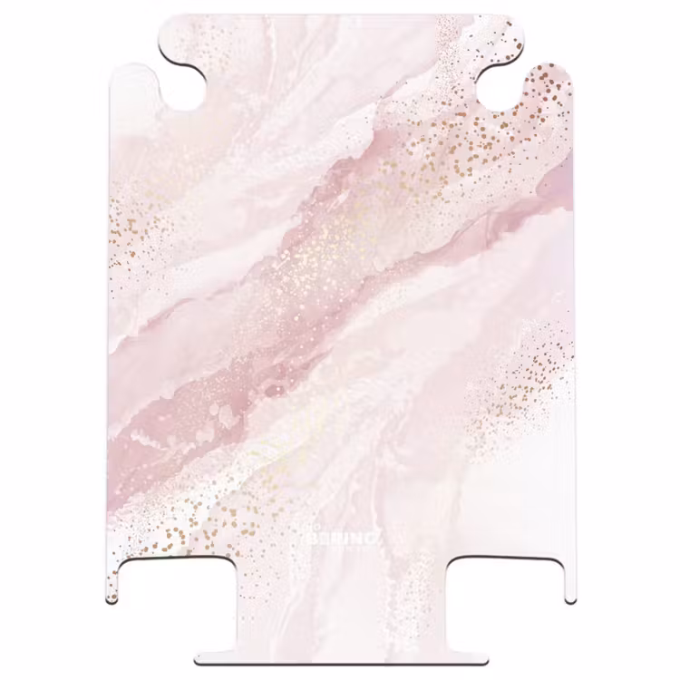 CaseSwap™ - Marbre - Rayures de marbre rose scintillant — 1