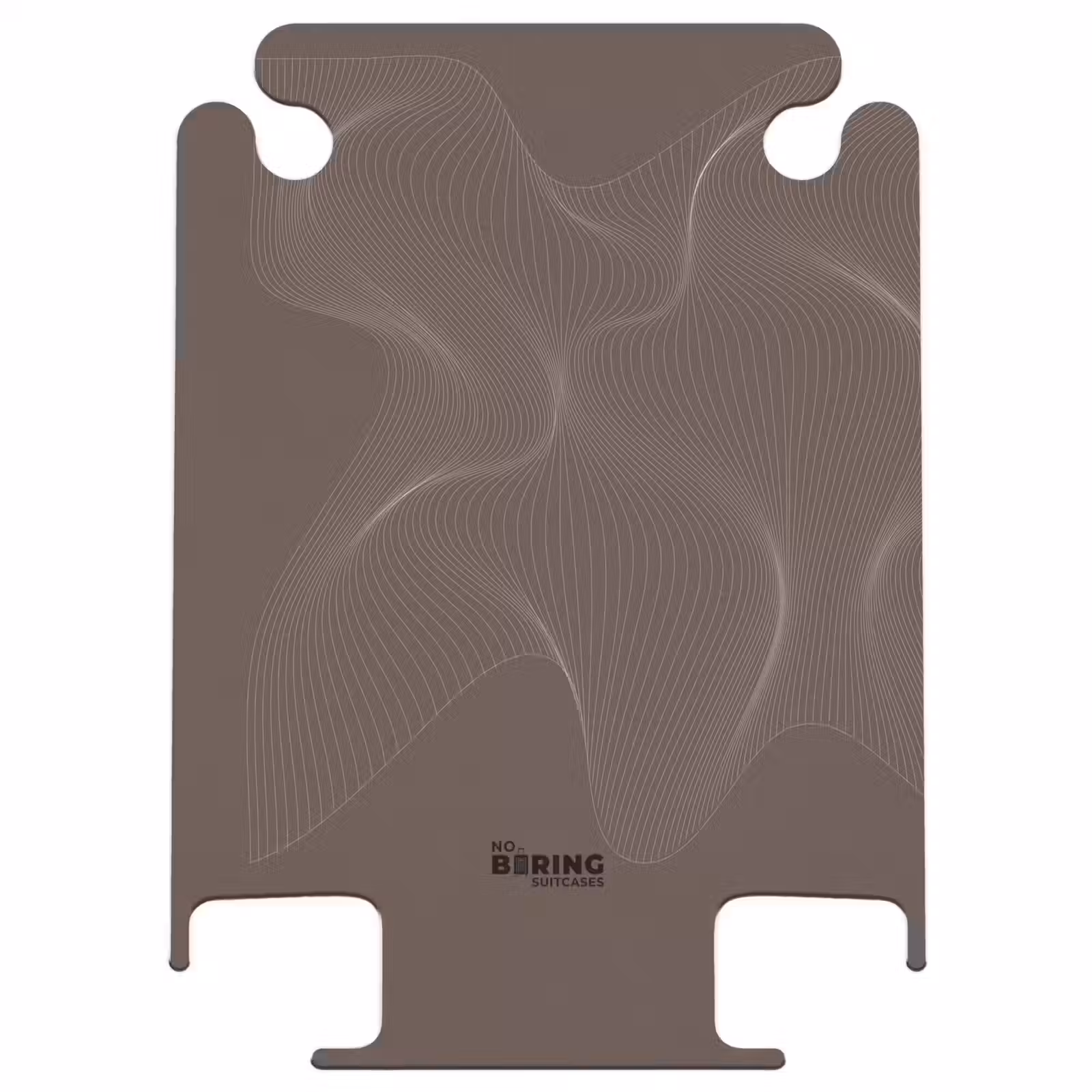 CaseSwap™ - Abstrait - Dessin au trait brun — 1