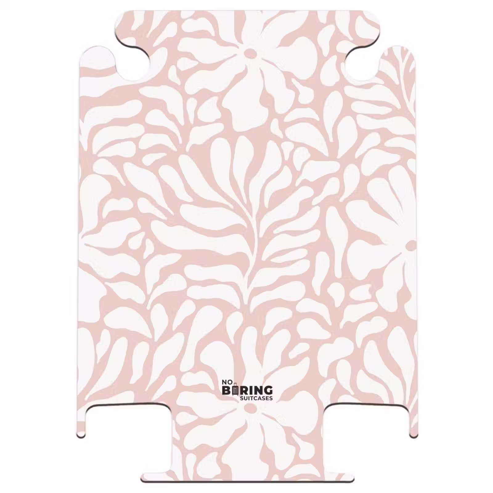 CaseSwap™ - Abstrait - Motif floral rose/blanc — 1