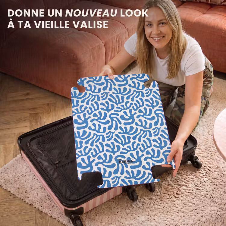 CaseSwap - Abstrait - Motif bleu — 3