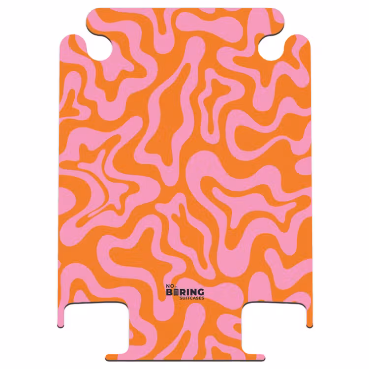 CaseSwap™ - Abstrait - Rose/orange organique — 1