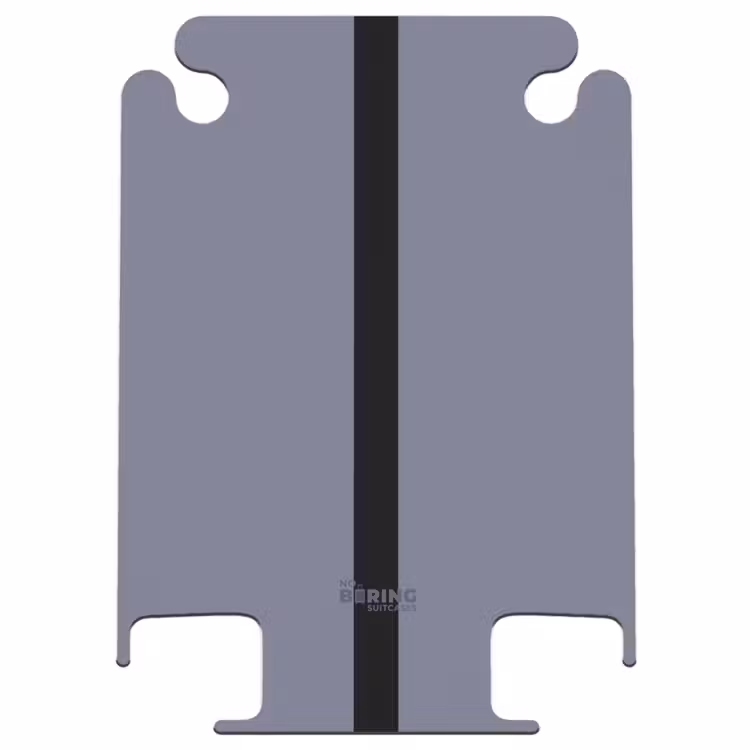 CaseSwap - Minimal - Gris-bleu avec une bande noire — 1