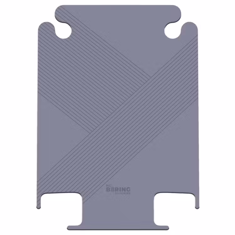 CaseSwap™ - Minimal - Lignes entrecroisées sur fond gris-bleu — 1