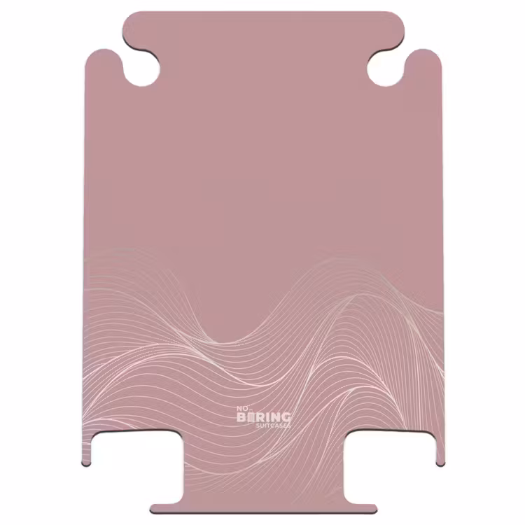 CaseSwap - Minimal - Rose pâle doux avec des vagues — 1