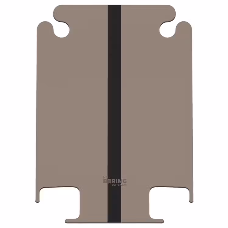 CaseSwap - Minimal - Taupe avec bande noire — 1