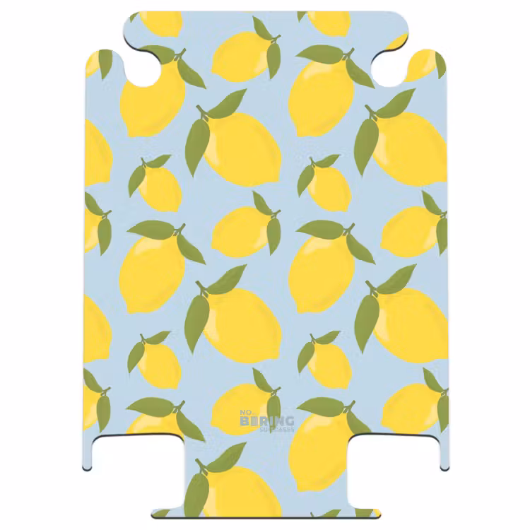 CaseSwap - Pastel - Citrons sur fond bleu ciel clair — 1