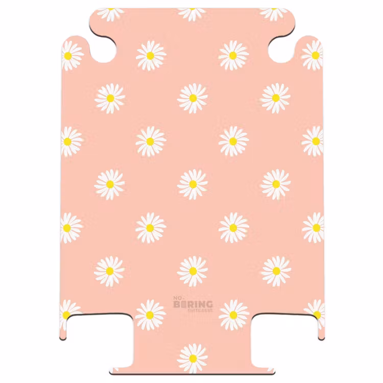 CaseSwap - Pastel - Marguerites sur fond rose saumoné — 1