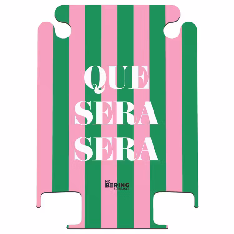 CaseSwap - Citations - Que sera sera vert émeraude et rose fuchsia — 1
